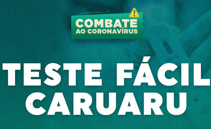 Plataforma para agendamento de teste da Covid-19 é lançada em Caruaru