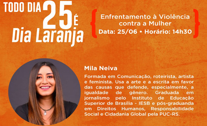 6ª edição do projeto “Todo dia 25 é Dia Laranja” será realizada em Caruaru
