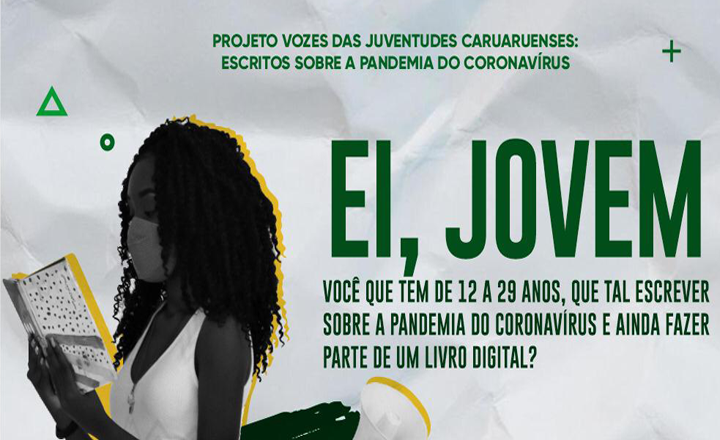 Prorrogadas as inscrições para o projeto Vozes das Juventudes Caruaruenses