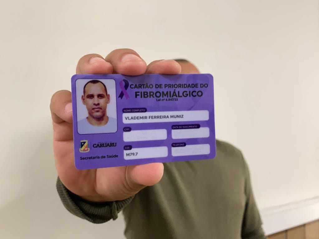 Pacientes de Caruaru com Fibromialgia começam a receber Cartão de Identificação