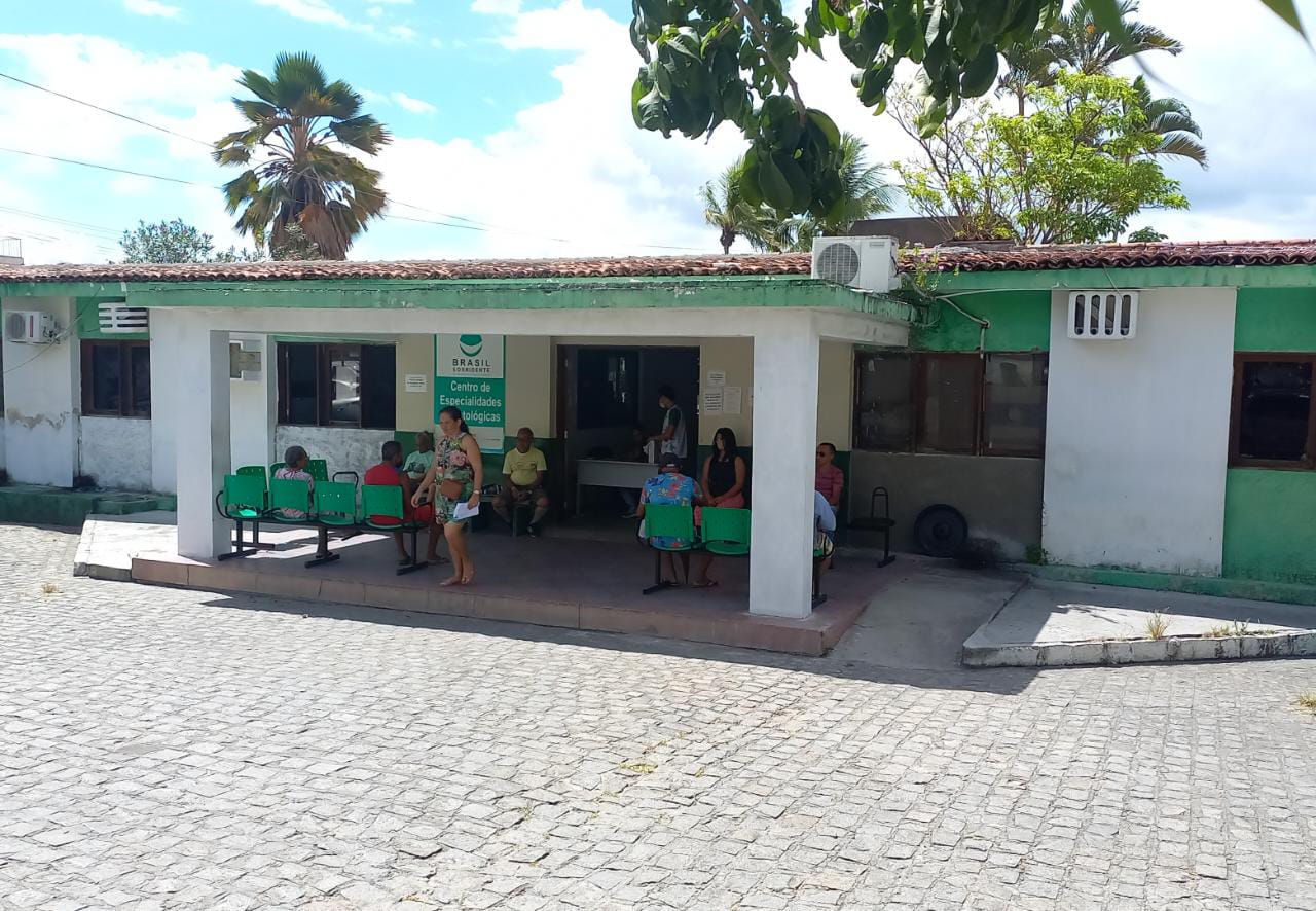 Agora, os testes de Covid-19 são realizados em dentro do Centro de Saúde. (Imagem: Dido Montenegro).