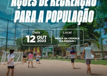 As atividades serão realizadas na Via Parque I e Praça da Criança (Imagem: Divulgação)