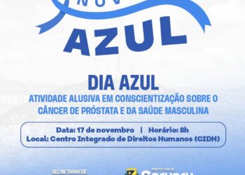 O “Dia Azul” será celebrado com palestras, corte de cabelo e jogo de dominó (Imagem: Divulgação)