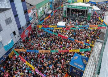 Programação segue até este sábado (3), dia principal da folia na cidade(Imagem: Jorge Farias/Elvis Edson)