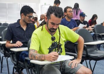 As vagas preenchidas são para a área de educação (Fotos: Felipe Correia)