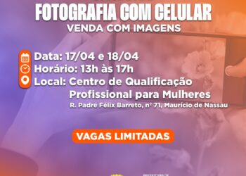 Inscrições são voltadas para o público feminino (Imagem: Divulgação)