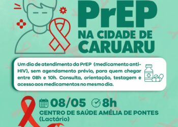 A ação será no dia oito de maio, no Centro de Saúde Amélia de Pontes (Imagem: Divulgação)