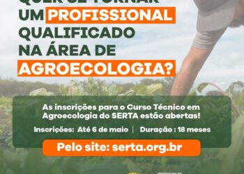 Interessados podem se inscrever no site do SERTA (Imagem: Divulgação)