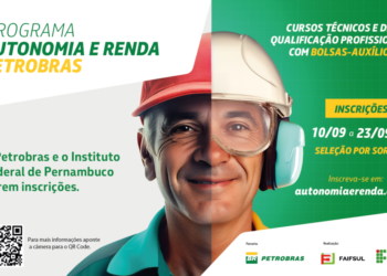 Petrobras com parceria de IFPE, abre inscrições de cursos profissionalizantes