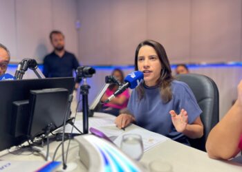  “Você não vai ver obra minha sendo paralisada”, afirma Raquel Lyra