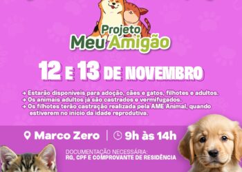 Projeto ‘Meu Amigão’ acontecerá hoje (12) e amanhã (13) em Caruaru