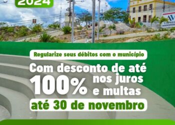 Refis 2024 estará disponível até 30 de novembro em Caruaru