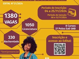 UFPE oferece 85 vagas em cursos de graduação em Caruaru