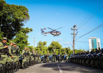 Juntos pela Segurança promove nova frota de veículos para segurança do estado