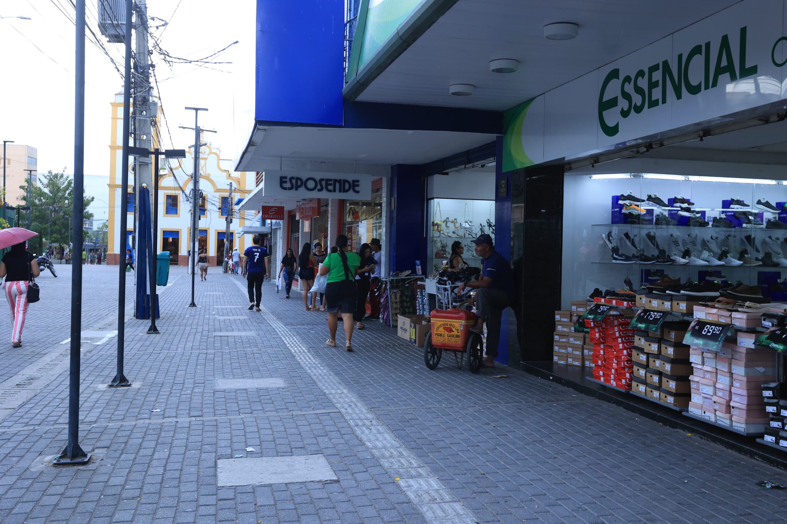 Estacionamento é uma problemática do centro de Caruaru para consumidores 
