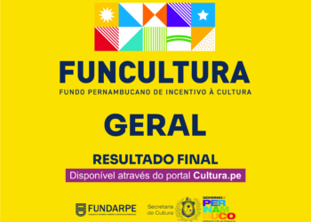Edital Funcultura Geral 2023-2024 tem resultado divulgado 