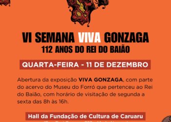 VI Semana Viva Gonzaga começa hoje (11) em Caruaru