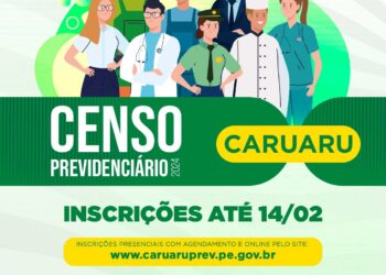 Censo previdenciário de Caruaru acontecerá até 14 de fevereiro