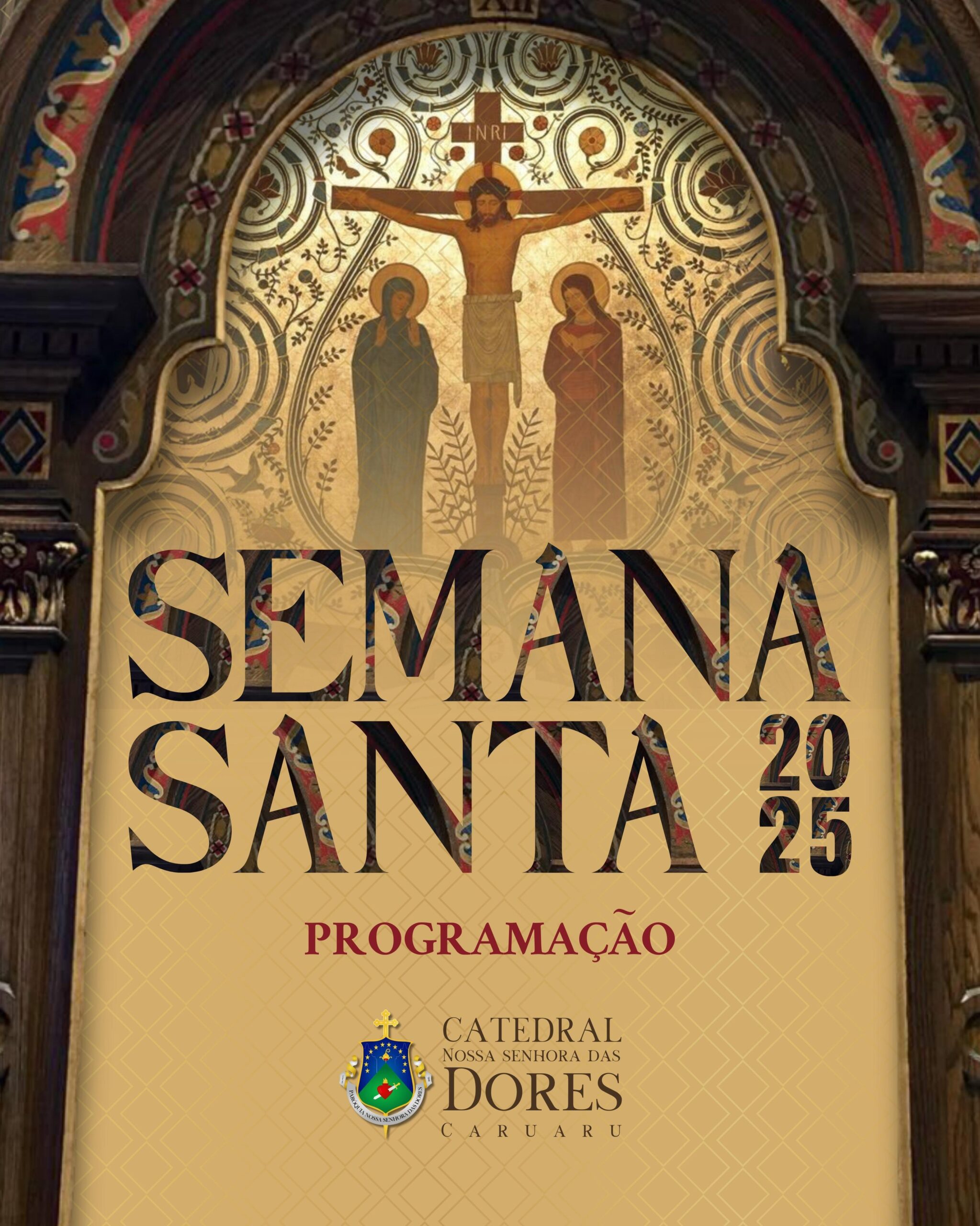 Catedral de Nossa Senhora das Dores inicia programação do Tríduo Pascal