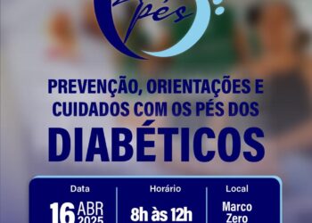 Campanha de conscientização sobre pés diabéticos acontece hoje (16) em Caruaru