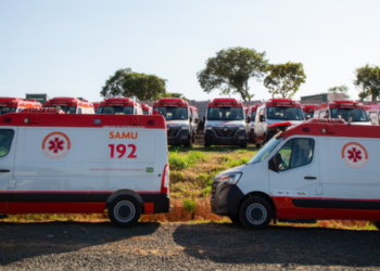 Caruaru recebe novas ambulâncias do SAMU