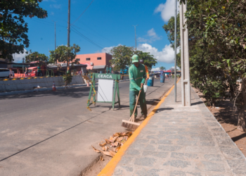 Ceaca recebe ação de limpeza na semana de aniversário