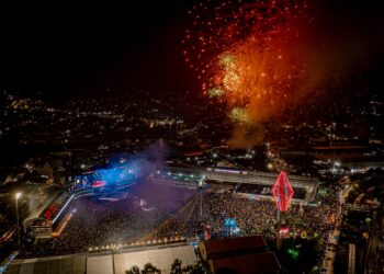 Show de Wesley Safadão no Pátio de eventos foi o mais caro do estado durante o período junino. (Foto: Jefferson Tetto / divulgação PMC)