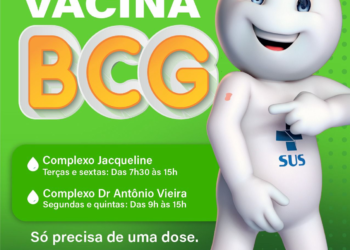 Secretaria de Saúde divulga cronograma de vacinação da BCG em Caruaru