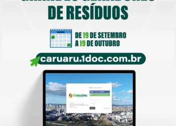 Começa hoje (19) cadastramento dos grandes geradores de resíduos sólidos, em Caruaru