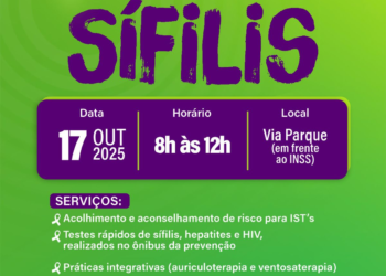 Caruaru realiza ação de prevenção e diagnóstico da sífilis