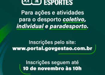 Caruaru abre Chamamento Público para ações e atividades esportivas