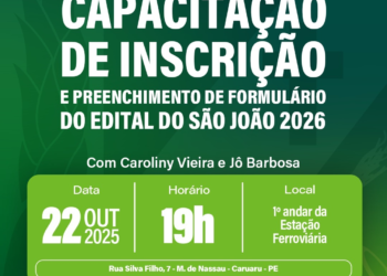 Fundação de Cultura de Caruaru realiza capacitação sobre edital do São João