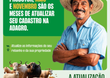 Adagro convoca produtores rurais para atualização obrigatória de rebanhos