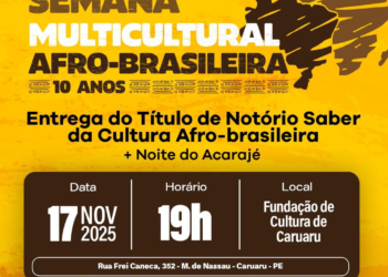 Caruaru celebra a Semana Multicultural Afro-Brasileira