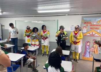 Escolas da rede municipal recebem ação sobre educação para o trânsito