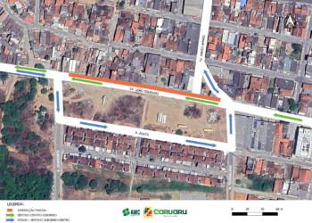 Avenida Leão Dourado terá desvios a partir de quinta (2)