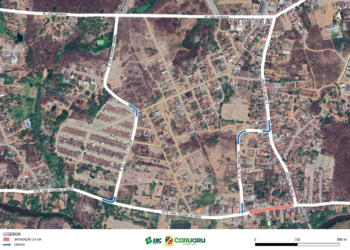 Obra interdita trecho da Av. Rui Barbosa, em Caruaru