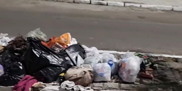 Garis encontram feto em saco de lixo em Caruaru