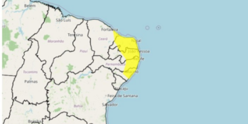 Inmet prevê chuva forte nesta quinta (07) 