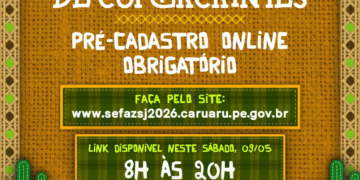 Caruaru abre cadastramento para comerciantes do São João 2026 