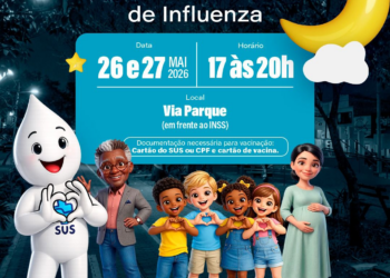 Via Parque recebe vacinação noturna contra a Influenza 