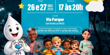 Via Parque recebe vacinação noturna contra a Influenza 