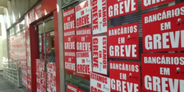 Bancários mantém paralisação nacional de 24 horas para amanhã (20)