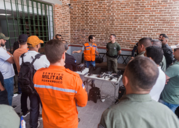 Forças de segurança de caruaru tem capacitação para uso de drones