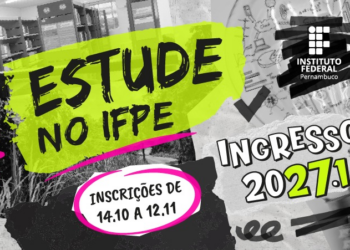 IFPE Caruaru oferece 190 vagas em cursos técnicos e superior